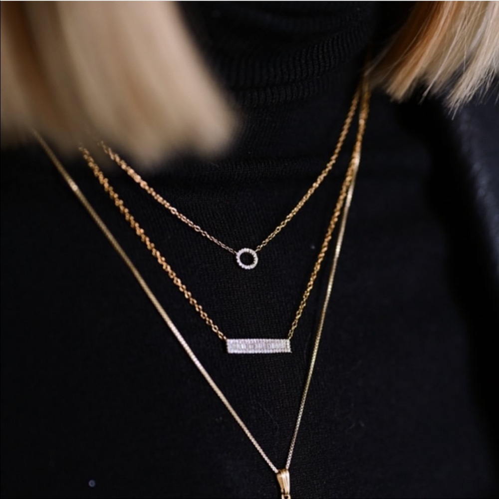 AF by Andrea Fohrman Diamond Pendant